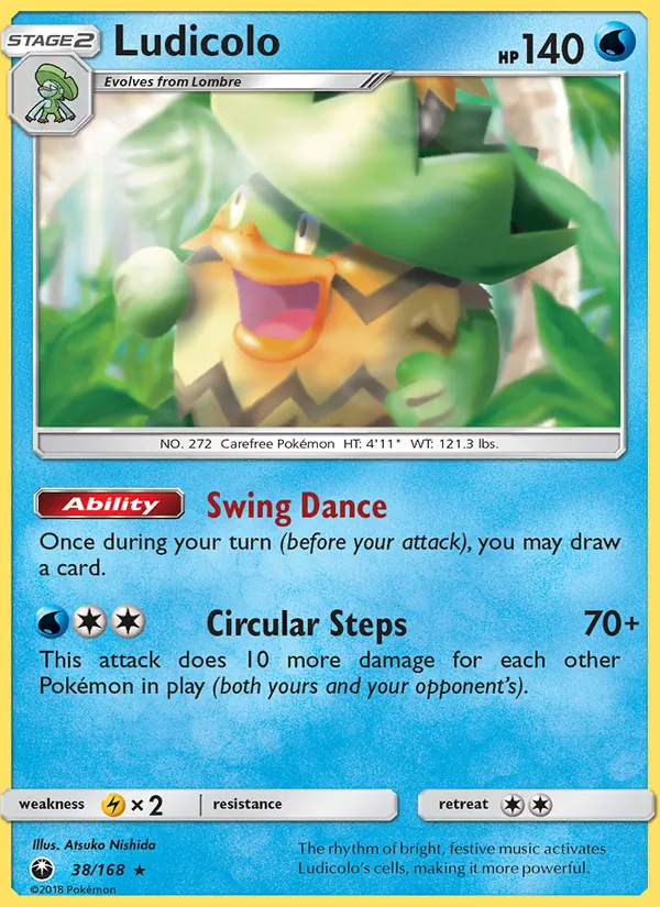 Ludicolo — Celestial Storm 38/168