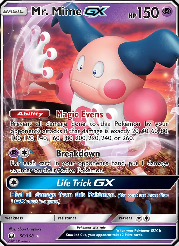 M. Mime GX — Tempête Céleste 56/168