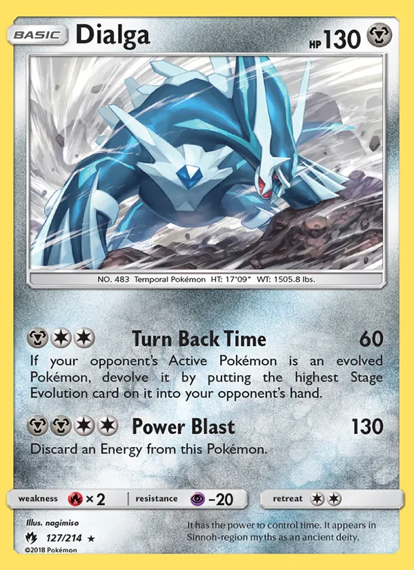 Dialga — Lost Thunder 127/214
