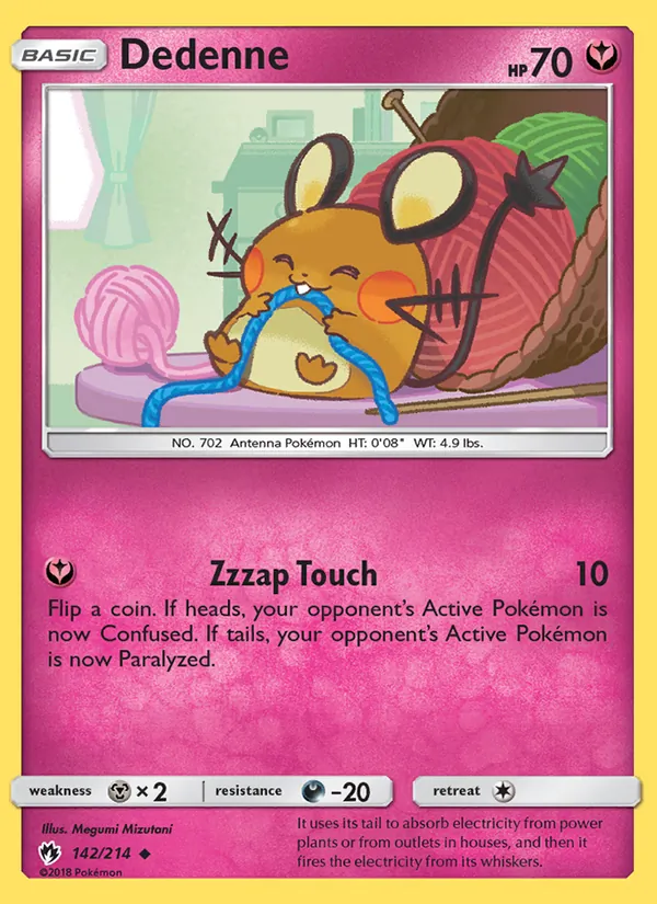 Dedenne — Tonnerre Perdu 142/214