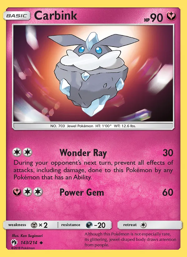 Carbink — Lost Thunder 143/214