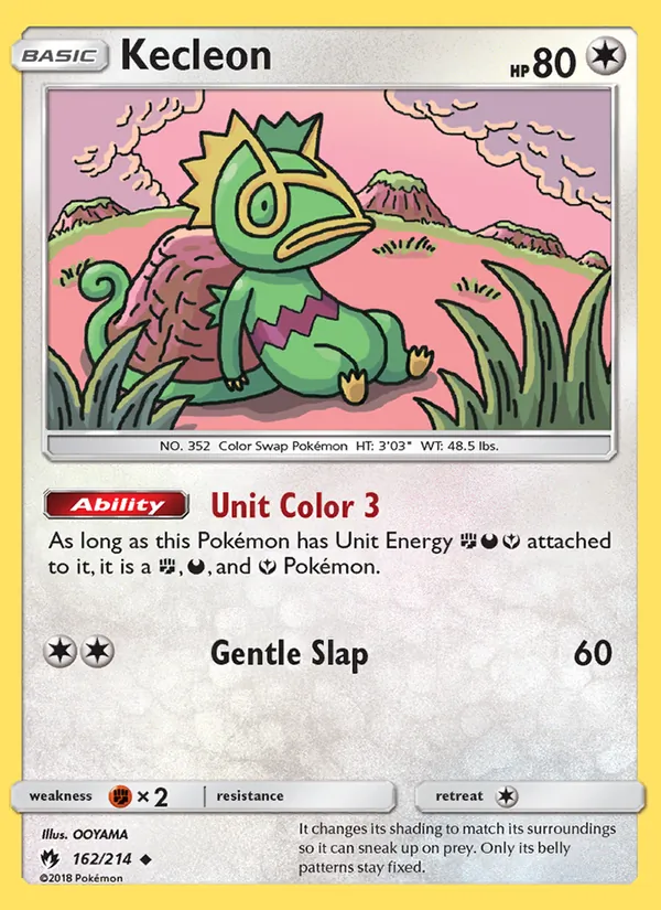 Kecleon — Lost Thunder 162/214