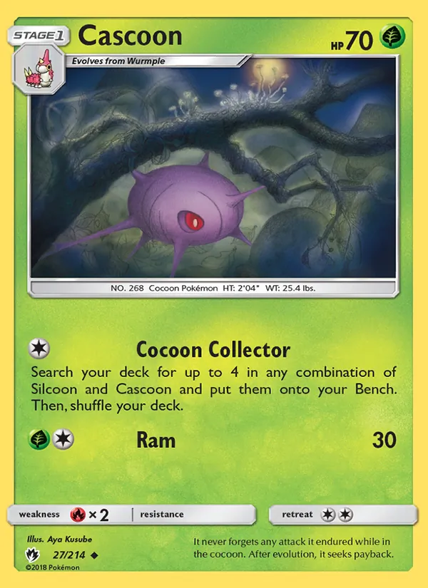 Cascoon — Lost Thunder 27/214