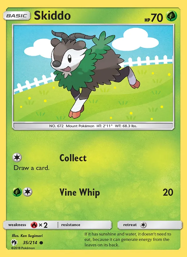 Skiddo — Lost Thunder 35/214