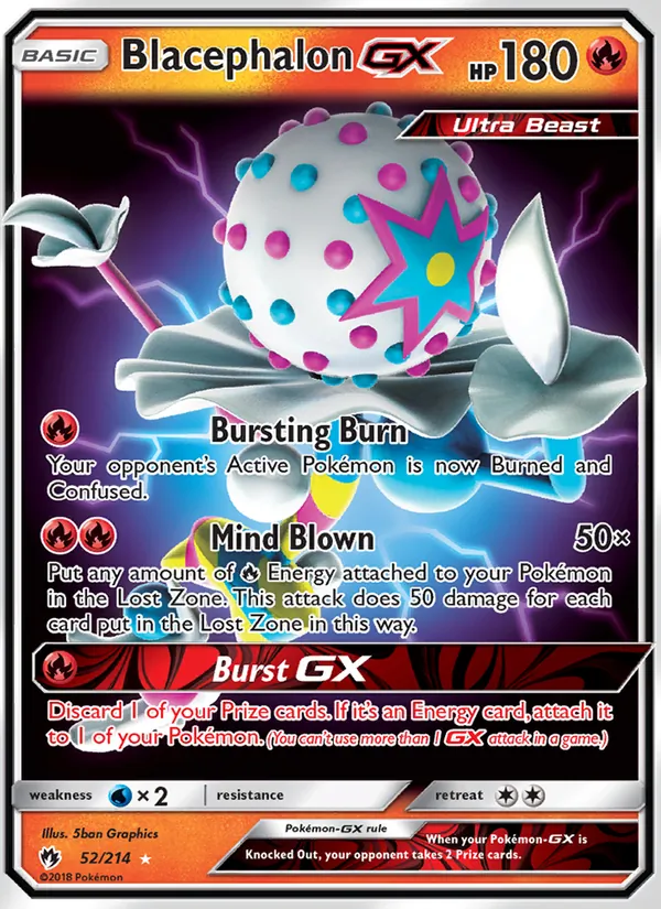 Blacephalon GX — Lost Thunder 52/214