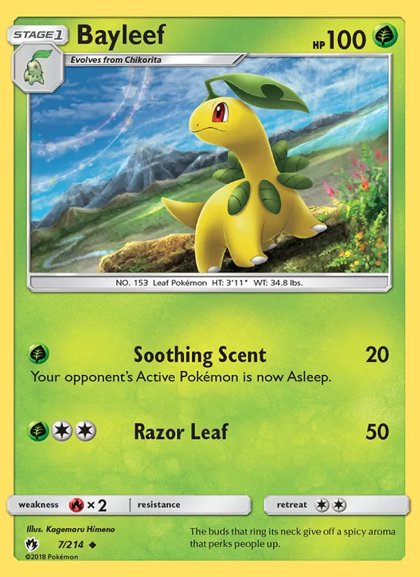 Bayleef — Lost Thunder 7/214