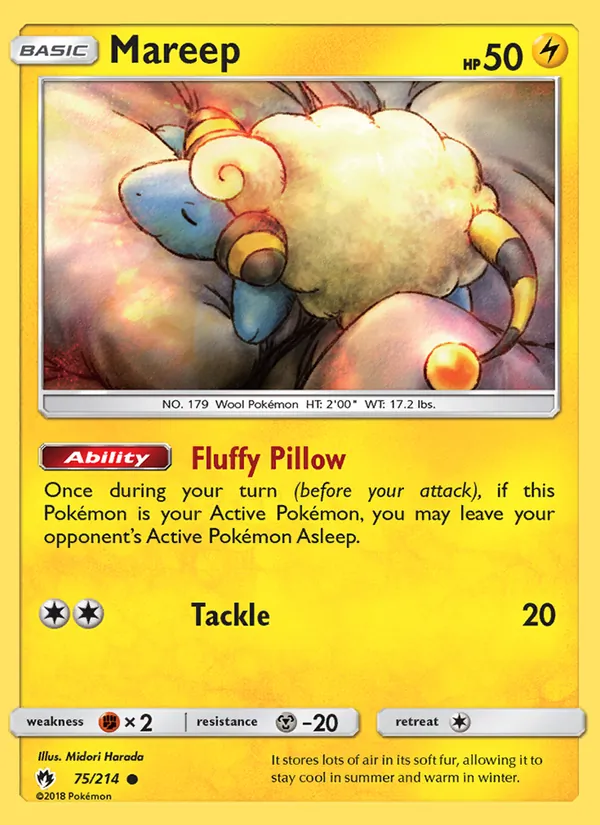 Mareep — Lost Thunder 75/214