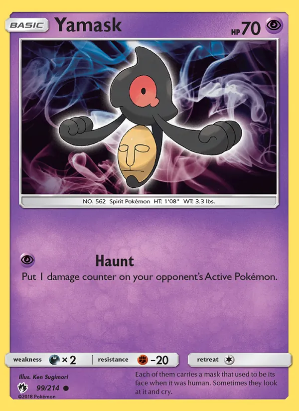 Yamask — Lost Thunder 99/214