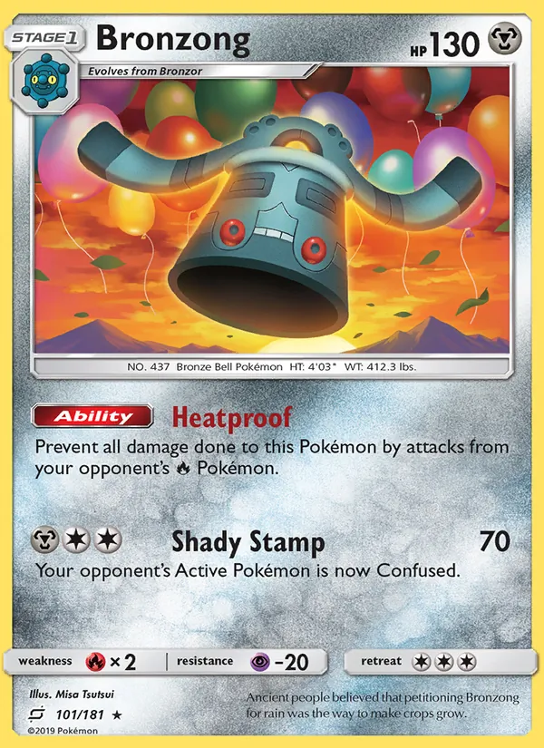 Bronzong — Team Up 101/181