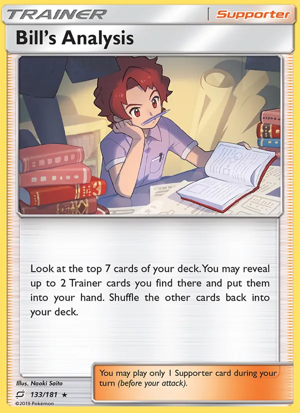 Bill’s Analysis — Team Up 133/181