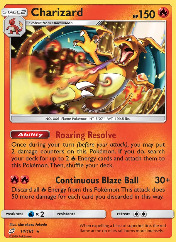 Charizard — Team Up 14/181