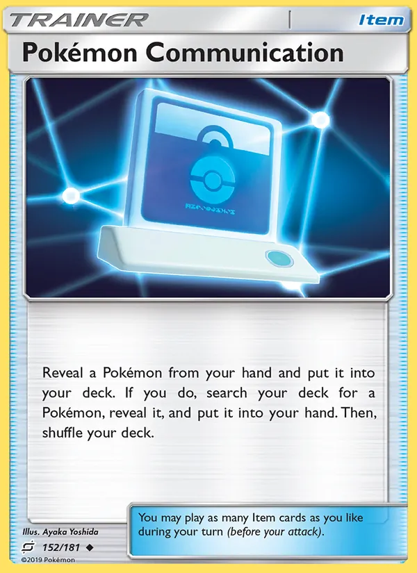 Pokémon Communication — Team Up 152/181