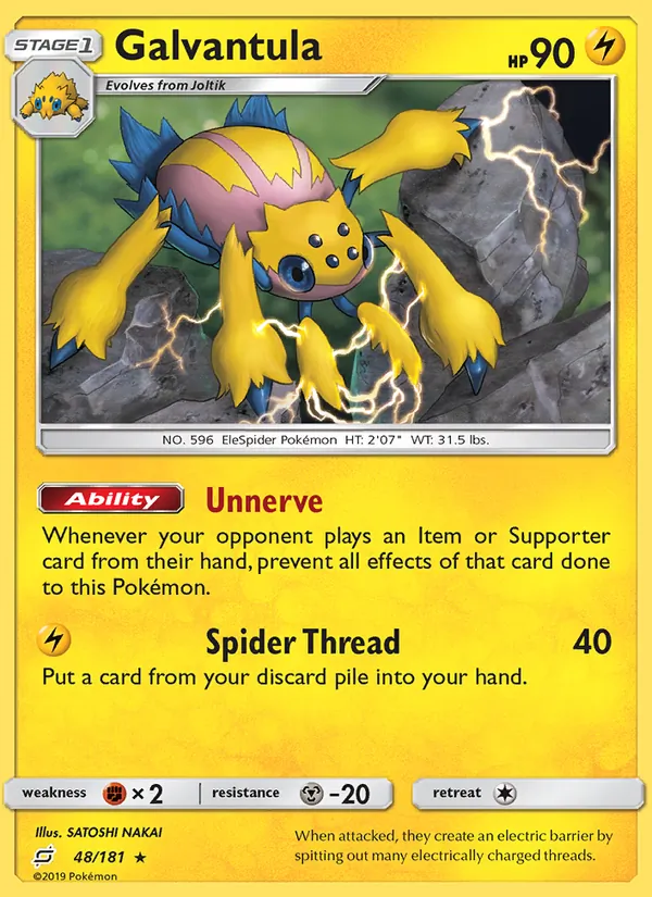 Galvantula — Team Up 48/181