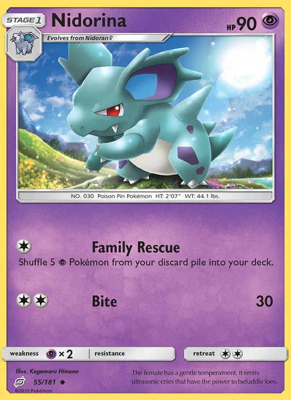 Nidorina — Team Up 55/181