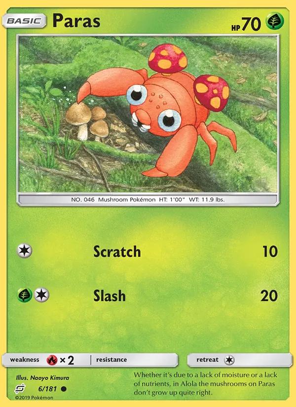 Paras — Team Up 6/181