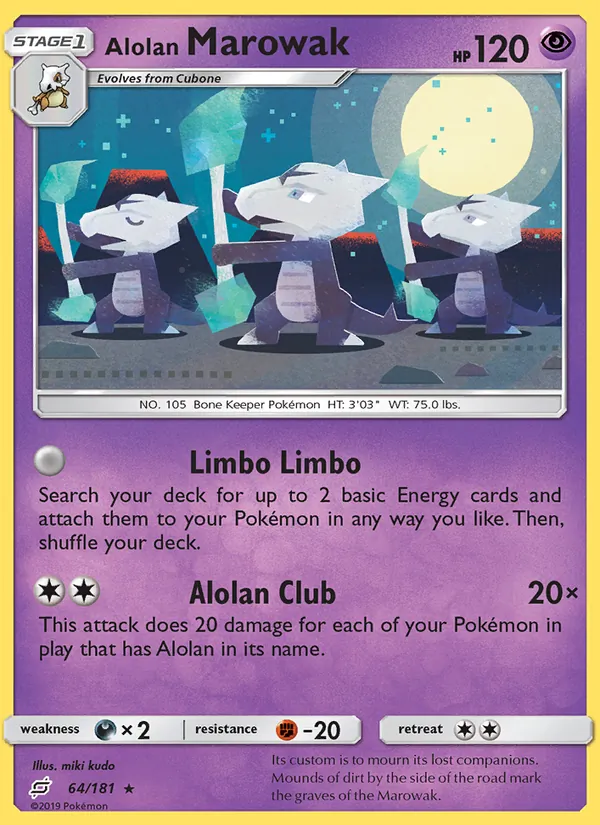 Ossatueur d’Alola — Duo de Choc 64/181