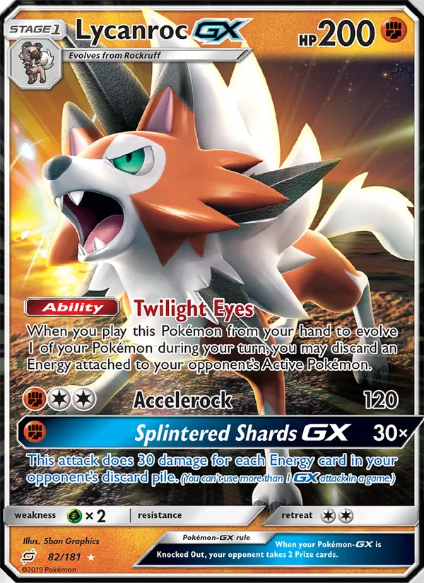 Lycanroc GX — Team Up 82/181