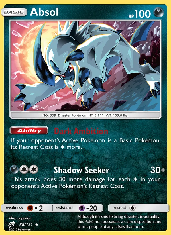 Absol — Team Up 88/181