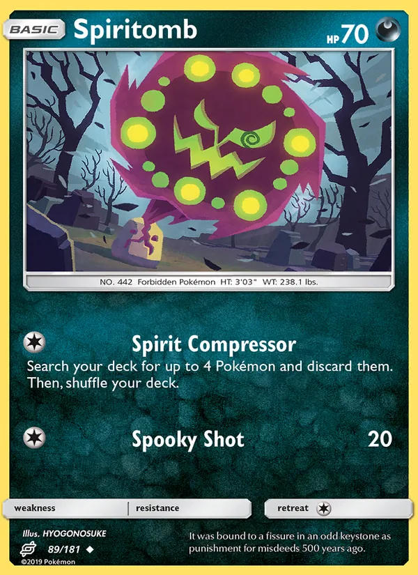 Spiritomb — Team Up 89/181