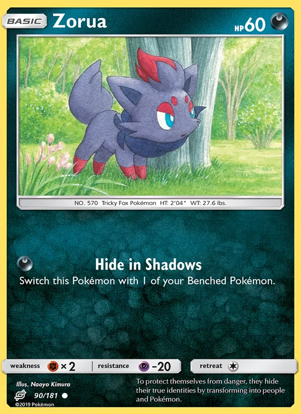 Zorua — Team Up 90/181