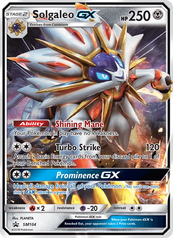 Solgaleo GX — SM Black Star Promos SM104/248