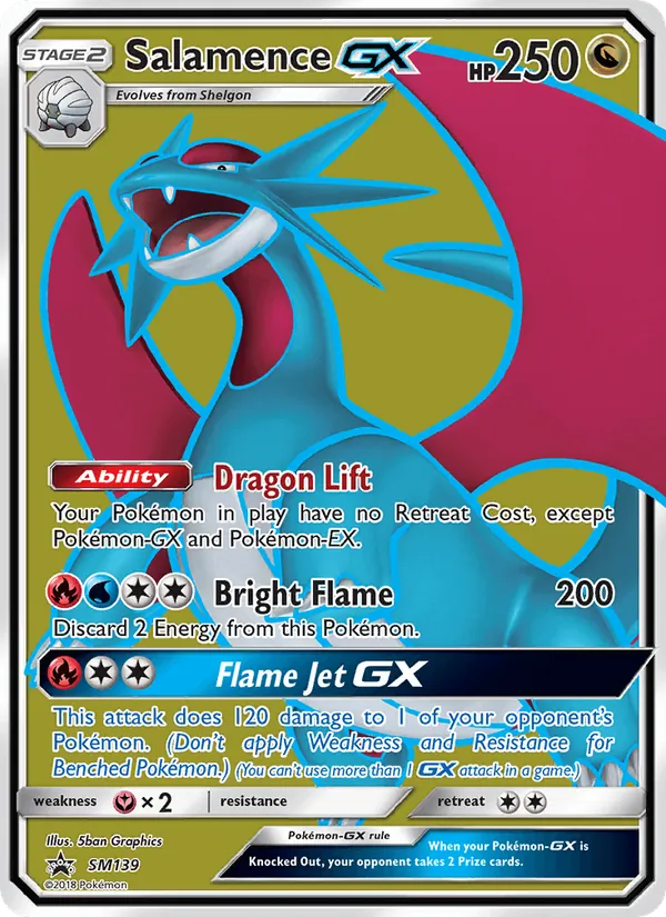 Salamence GX — SM Black Star Promos SM139/248
