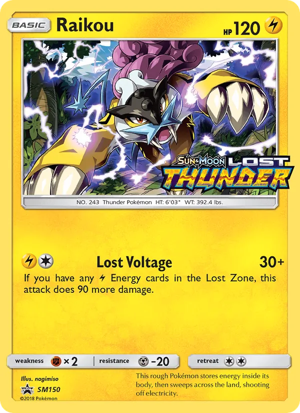 Raikou — SM Black Star Promos SM150/248