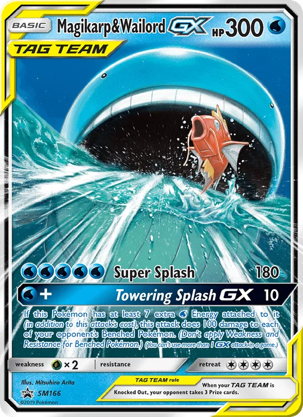 Magikarp & Wailord GX — SM Black Star Promos SM166/248