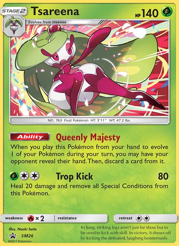Tsareena — SM Black Star Promos SM26/248