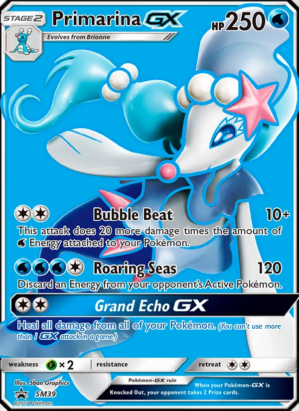 Primarina GX — SM Black Star Promos SM39/248