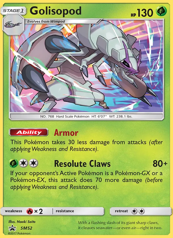 Golisopod — SM Black Star Promos SM52/248