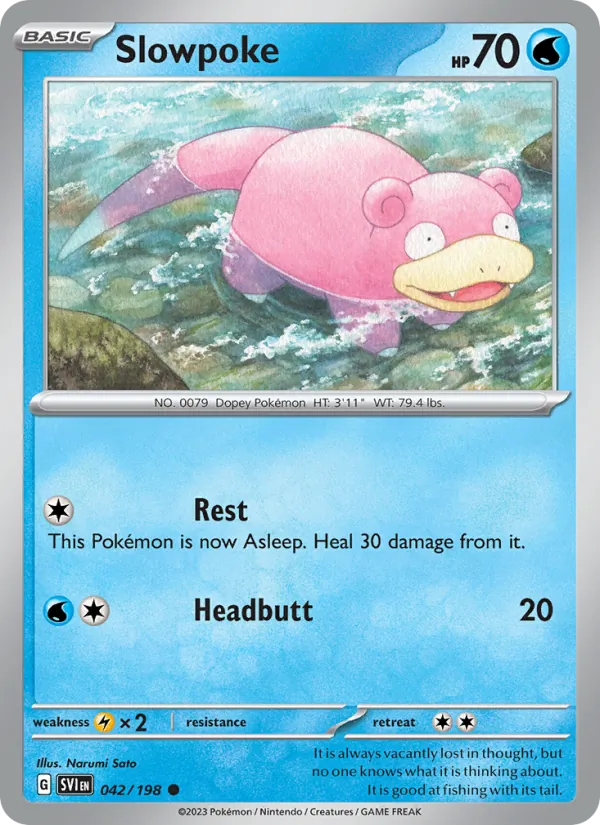 Slowpoke — Scarlet & Violet 042/198