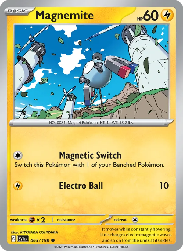 Magnemite — Scarlet & Violet 063/198