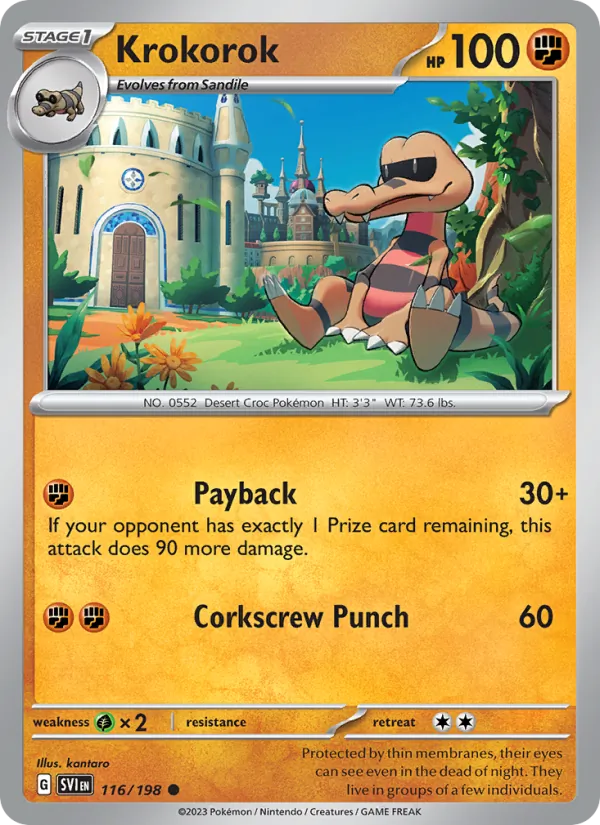 Krokorok — Scarlet & Violet 116/198