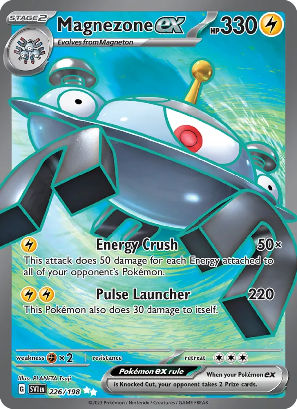 Magnezone ex — Scarlet & Violet 226/198