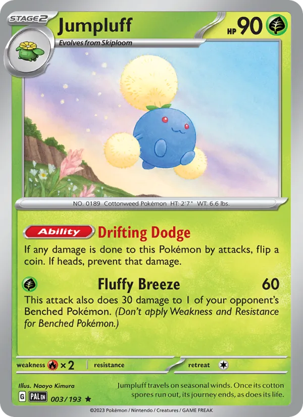 Jumpluff — Paldea Evolved 003/193