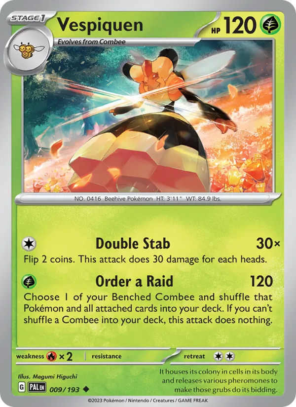 Vespiquen — Paldea Evolved 009/193