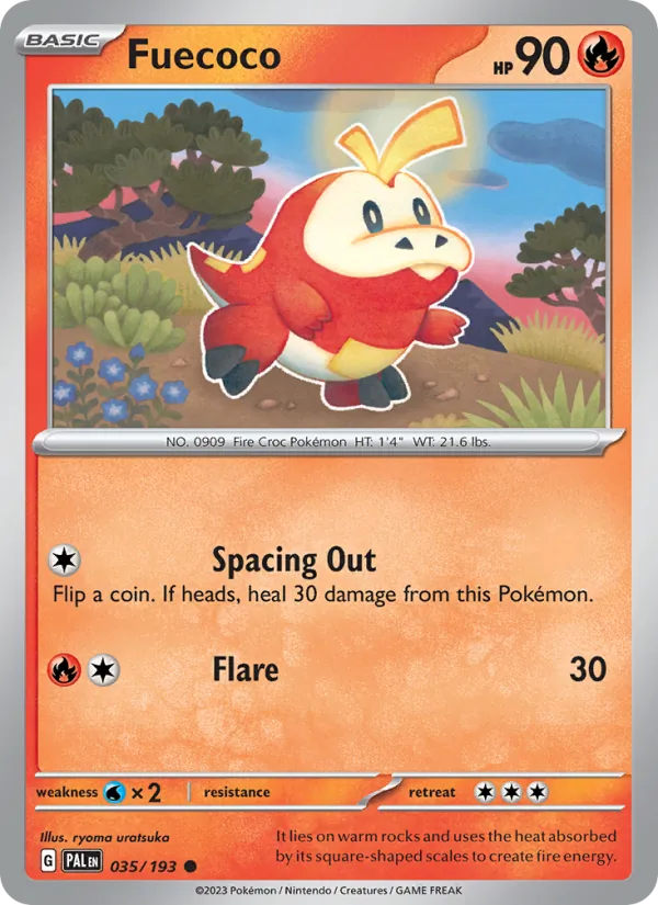 Fuecoco — Paldea Evolved 035/193