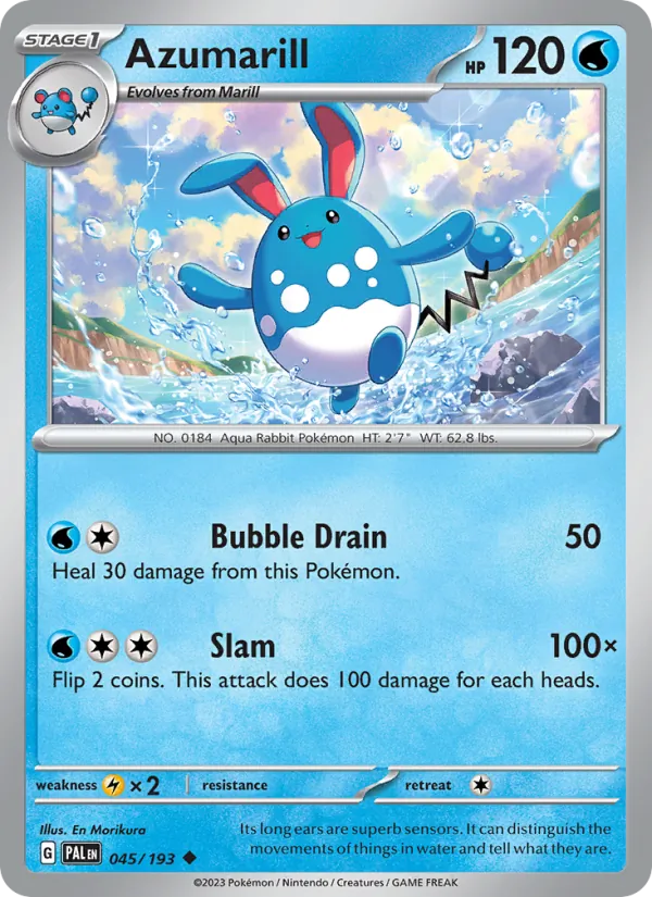 Azumarill — Paldea Evolved 045/193