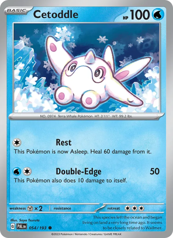 Cetoddle — Paldea Evolved 054/193