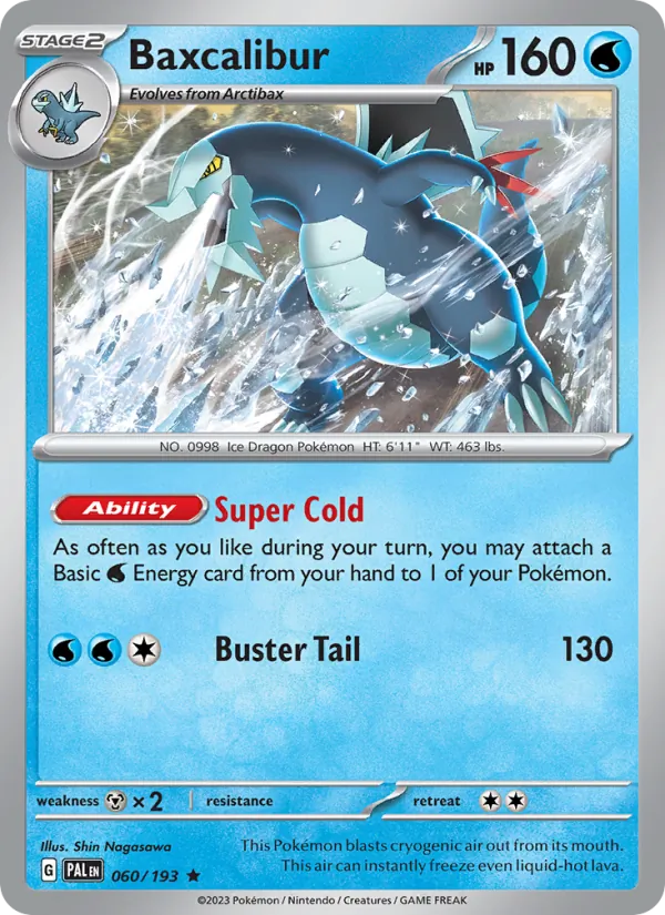 Baxcalibur — Paldea Evolved 060/193