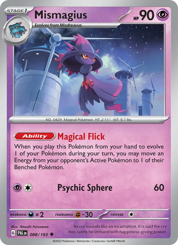 Mismagius — Paldea Evolved 088/193