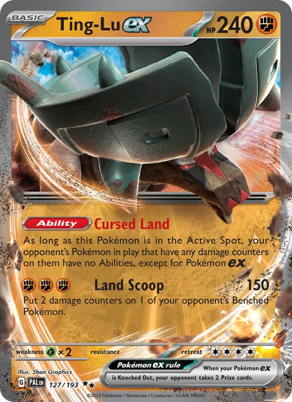 Ting-Lu ex — Paldea Evolved 127/193