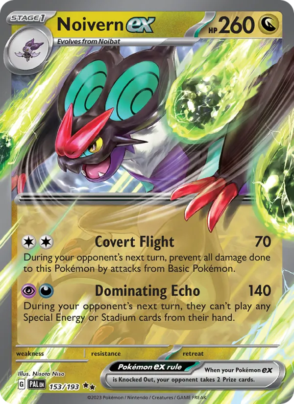 Noivern ex — Paldea Evolved 153/193