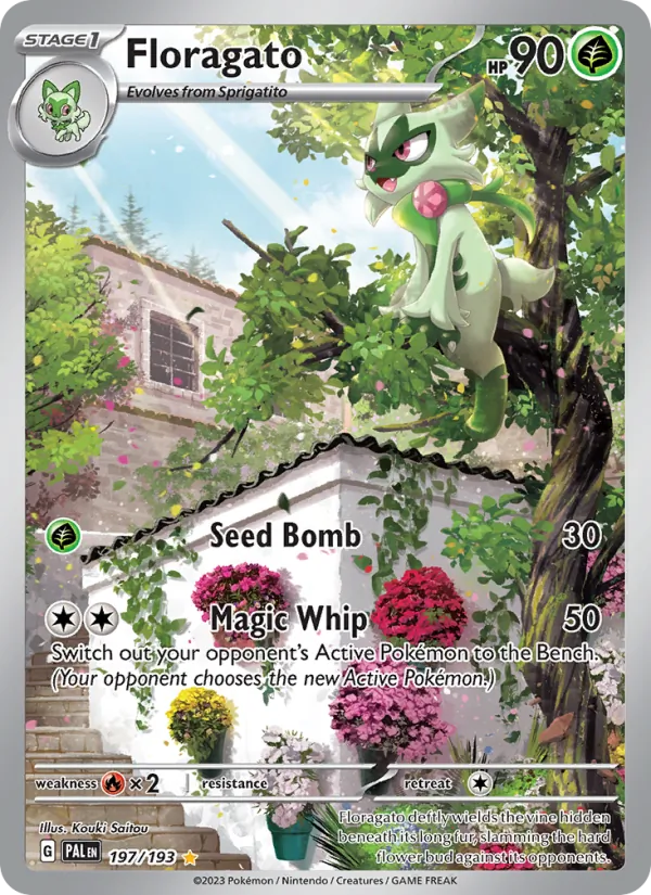 Floragato — Paldea Evolved 197/193