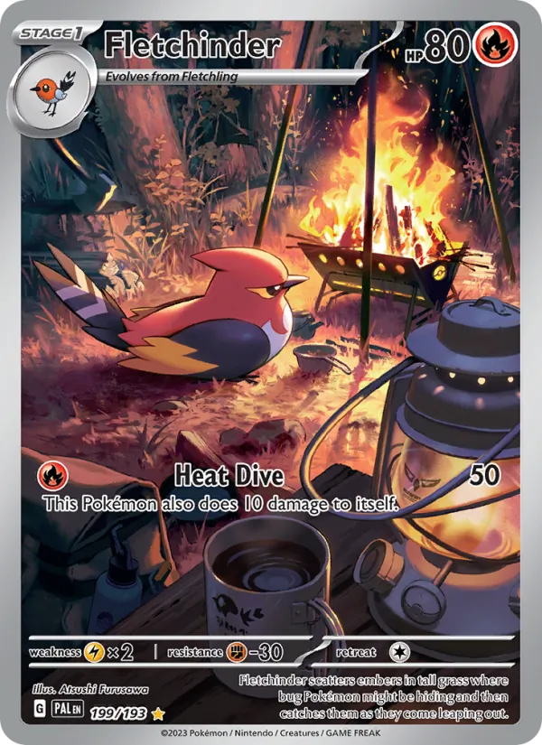 Fletchinder — Paldea Evolved 199/193