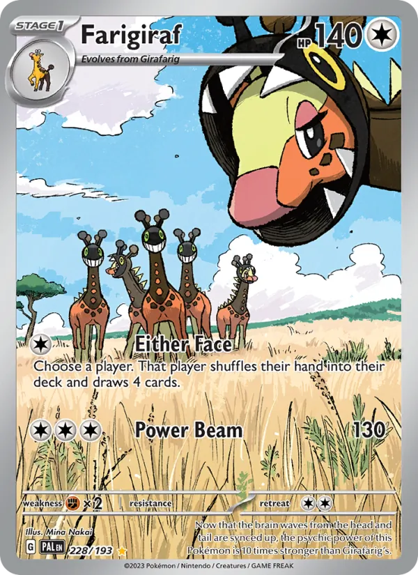 Farigiraf — Paldea Evolved 228/193
