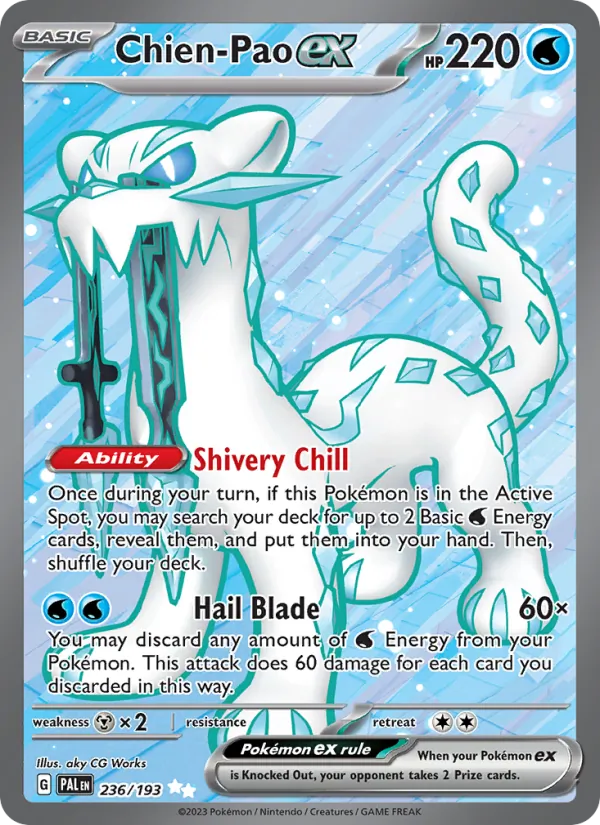 Chien-Pao ex — Paldea Evolved 236/193