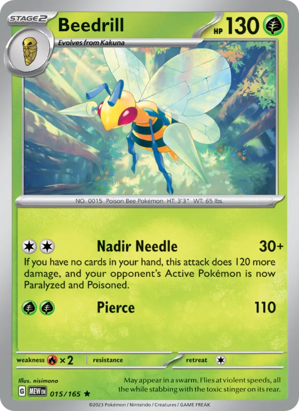 Beedrill — 151 015/165