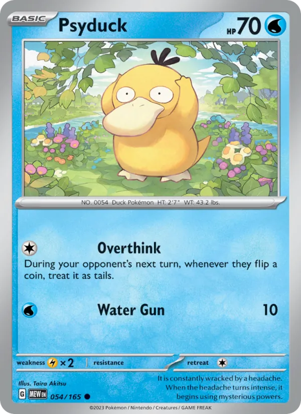 Psyduck — 151 054/165